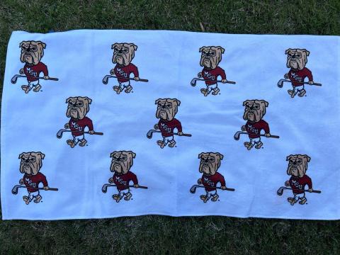 Golfing Bully Towel