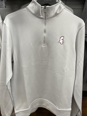 Columbia Windsor 1/4 Zip State of MS logo